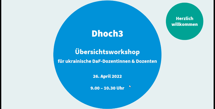 Нові можливості з навчальною платформою «Dhoch3» від  DAAD Нові можливості з навчальною платформою «Dhoch3» від  DAAD