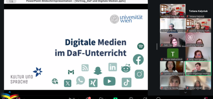 Участь у семінарі «Digitale Medien im DaF-Unterricht»