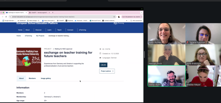 Здобувачі вищої освіти продовжили роботу у межах міжнародного проєкту eTwinning