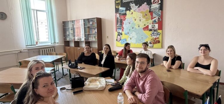 Година куратора на кафедрі німецької мови