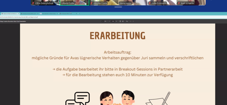 Міжнародний курс «Literarisches Lernen mit aktueller KJL im handlungs- und produktionsorientierten Deutschunterricht»