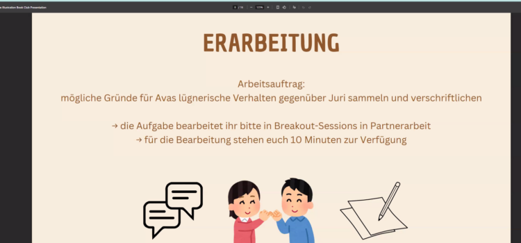 Міжнародний курс «Literarisches Lernen mit aktueller KJL im handlungs- und produktionsorientierten Deutschunterricht»